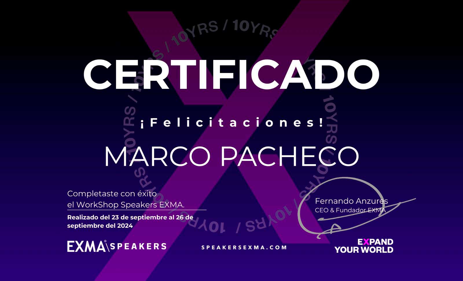 certificado